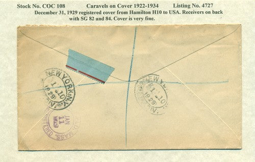 Caravels on Cover 1910-22, 108