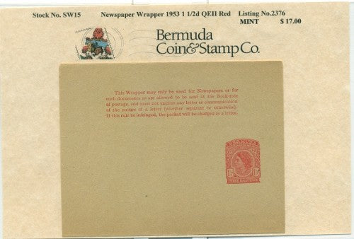1953 1.5d QE2 news wrapper