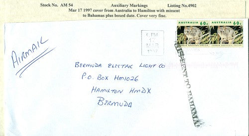 Auxillary Markings -AM54