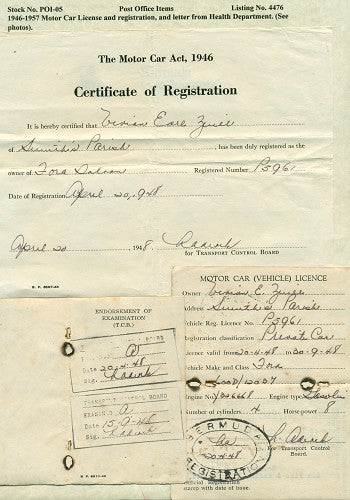 Post Office Odds & Ends 1946-1957
