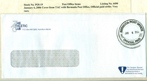 Post Office Odds & Ends January 6, 2006