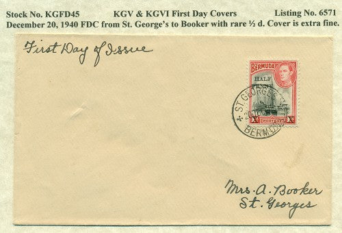FDC 12/20/1940 KG6C 45