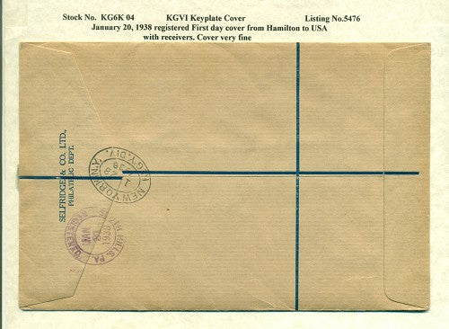 KGV & KGVI Keyplate Covers KG6K 04