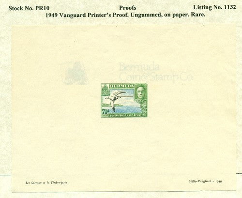 1865 Victoria half penny Proof