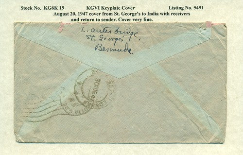 KGV & KGVI Keyplate Covers KG6K 19