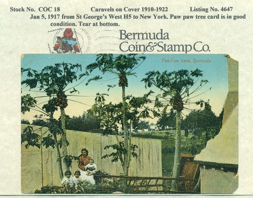 Caravels on Cover 1910-22, 18