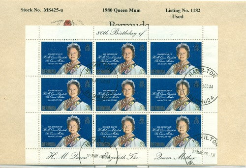 Queen Mum Birthday - used