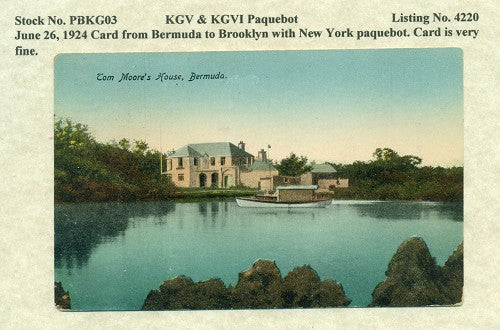 Paquebot Mail from June 26, 1924
