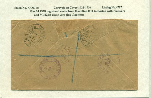 Caravels on Cover 1910-22, 98
