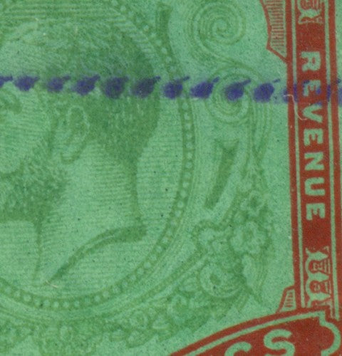 KGV & KGVI Flaws, Broken leaf -KGF 25
