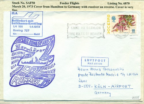 Special Air Flights 3/20/1973 SAF 50