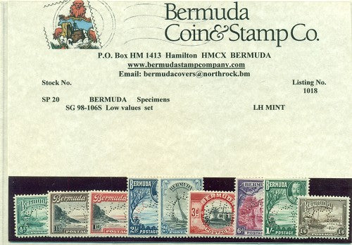 KG5 Low values Specimens