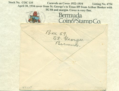 Caravels on Cover 1910-22, 135