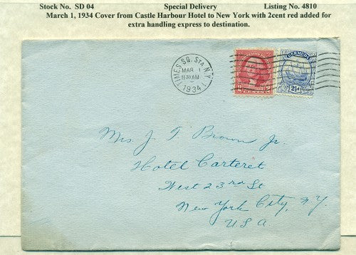 Special Delivery, March 1, 1934