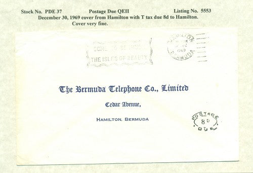 Postage Due QEII PDQ 37