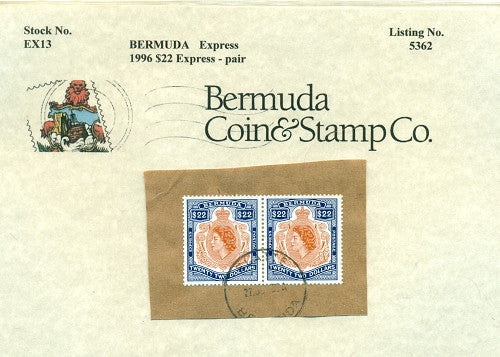 $22 Express - pair on piece