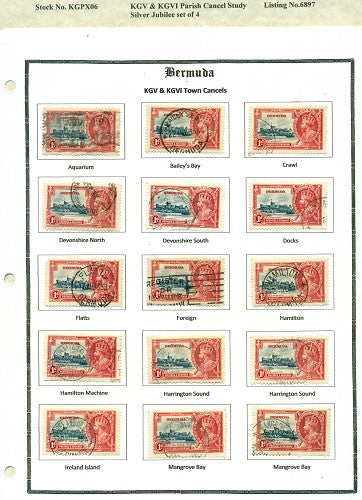 KGV & KGVI Cancels Silver Jubilee KGX 06