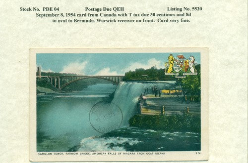 Postage Due QEII PDQ04