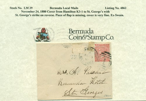 Local mail November 24, 1880