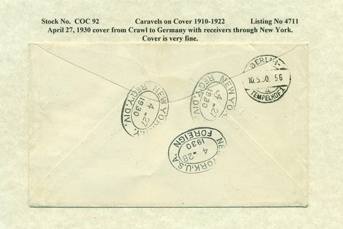 Caravels on Cover 1910-22, 92