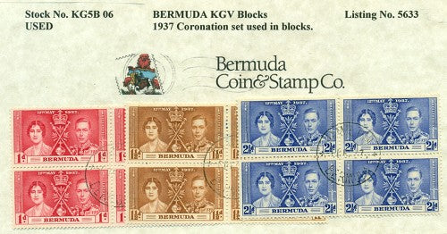 Block of KGV Coronation KG5B 06