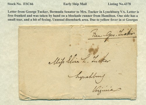 Early Ship Cover -66