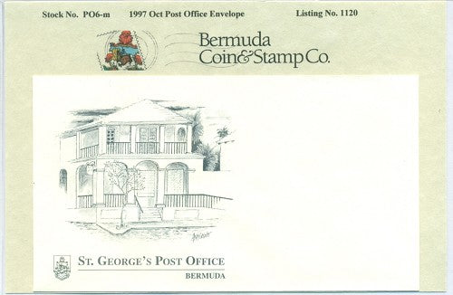 Oct 9 1997 post office envelope