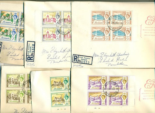 1962 Architecture - part set of 13 covers