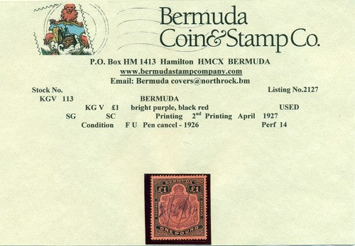 1L Second printing April 1927