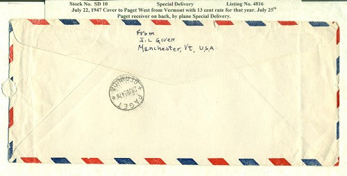 Special Delivery July 22, 1947