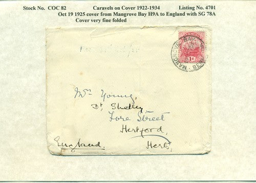 Caravels on Cover 1910-22, 82