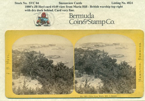 Stereoview Card 1880's JB Heyl #149