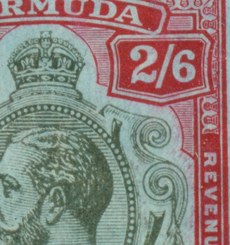 KGV & KGVI Flaws, Scroll flaw -KGF 13