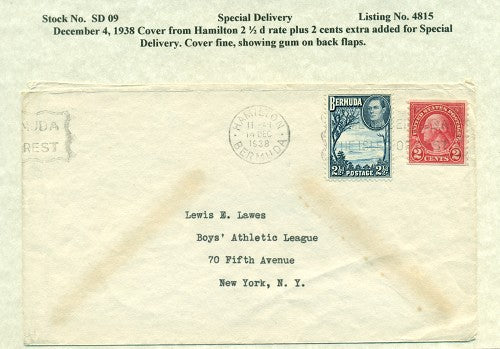 Special Delivery, December 4, 1938