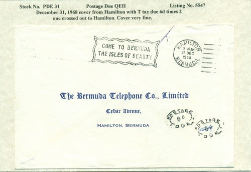 Postage Due QEII PDQ 31