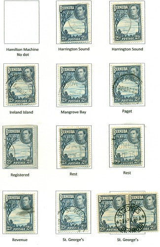 KGV & KGVI Cancels 1938 KGVI Definitive KGX 09