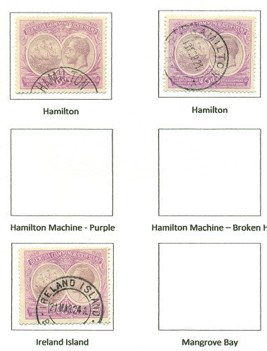 KGV & KGVI Cancels 1920 Tercentenary KGX 02A