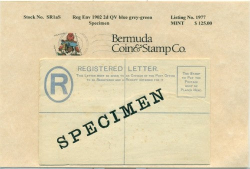 1902 Reg.env.2d Specimen queen vic.