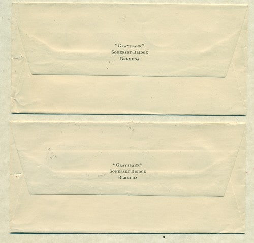 KGV & KGVI Parish Covers Somerset bridge 1936 KGPC 183
