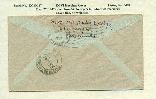 KGV & KGVI Keyplate Covers KG6K 17
