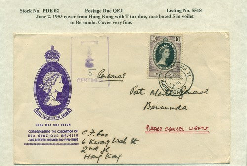 Postage Due QEII PDQ02