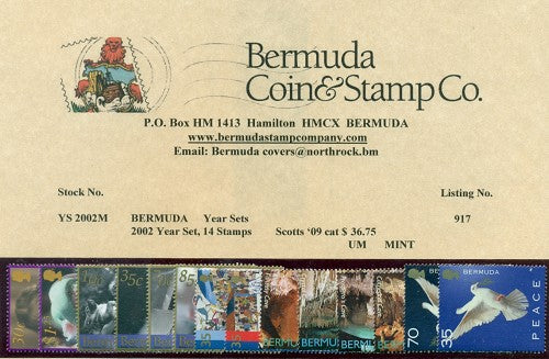 Year Set 2002 mint