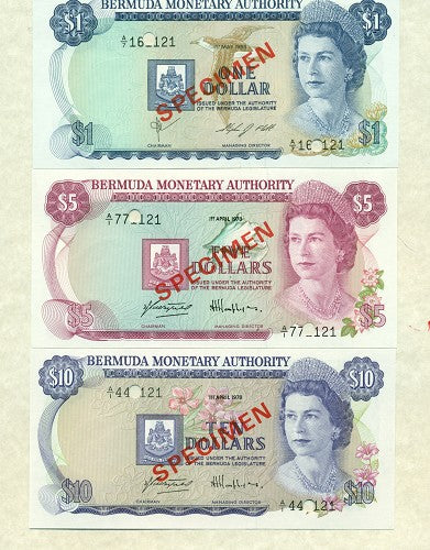 QE2 1984 specimen set of 6