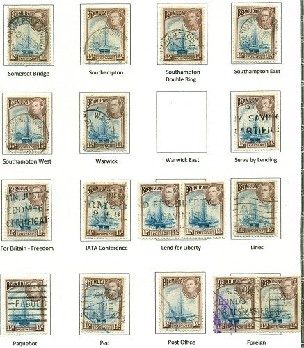 KGV & KGVI Cancels 1938 KGVI Definitive KGX 09