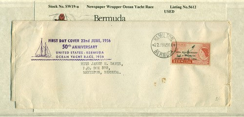 1953 8d QE2 50th Anniversary news wrapper