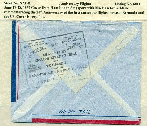 Special Air Flights June 17-18, 1957 SAF 41