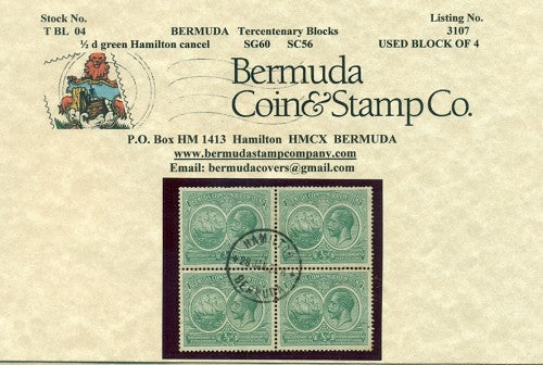 1/2 d green - used
