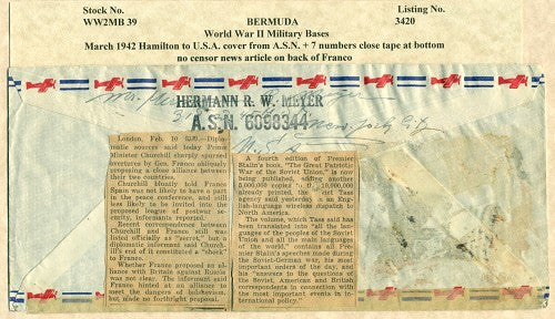 Cover from Bermuda ASN7