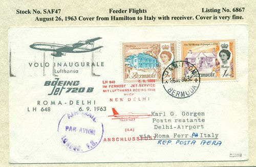 Special Air Flights August 26,1963 SAF 47