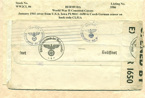 Censor Label PC90 CZECH GERMAN